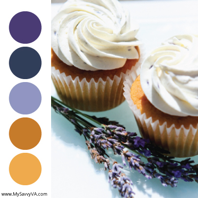 Color Palettes – Inspiration from Cupcakes!
